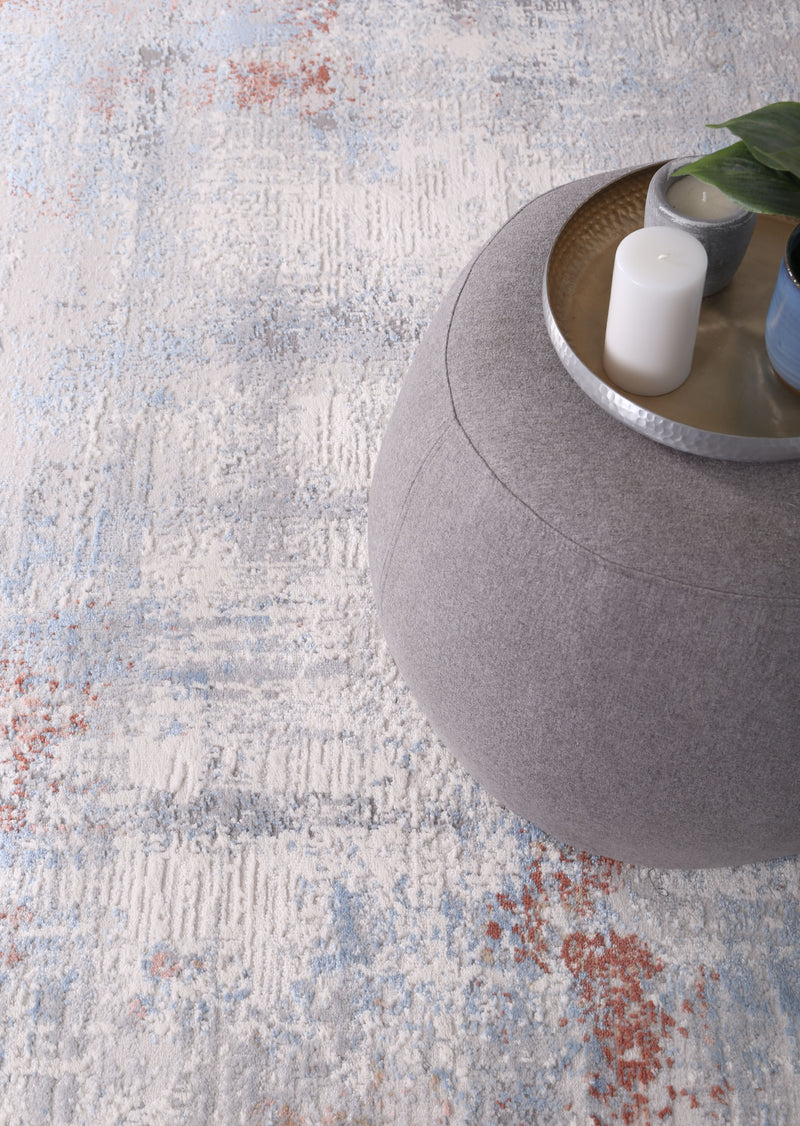 Amelia Grey Multi Modern Rug 160x230 cm