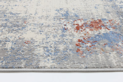 Amelia Grey Multi Modern Rug 160x230 cm