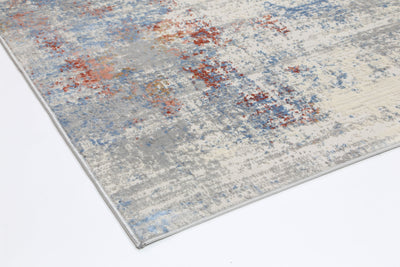 Amelia Grey Multi Modern Rug 160x230 cm