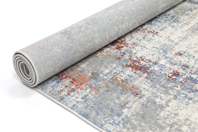 Amelia Grey Multi Modern Rug 160x230 cm