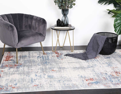 Amelia Grey Multi Modern Rug 160x230 cm