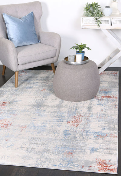 Amelia Grey Multi Modern Rug 160x230 cm