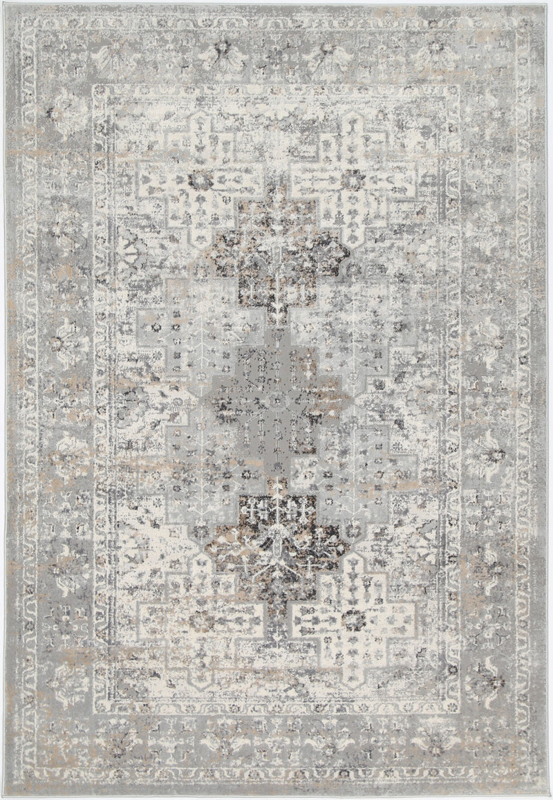 Amelia Grey Oriental Rug 160x230 cm