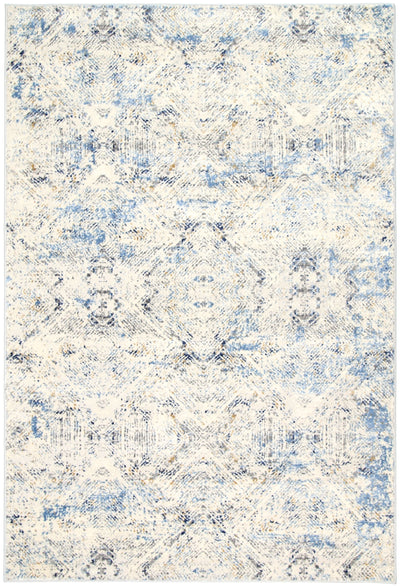 Amelia Navy Blue Ikat Rug 160x230 cm