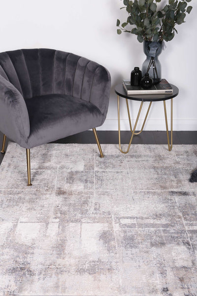 Amelia Beige Grey Modern Rug 160x230 cm