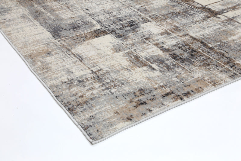 Amelia Beige Grey Modern Rug 160x230 cm