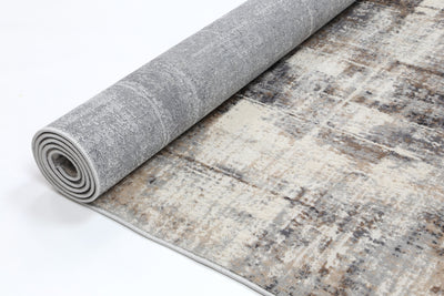 Amelia Beige Grey Modern Rug 160x230 cm