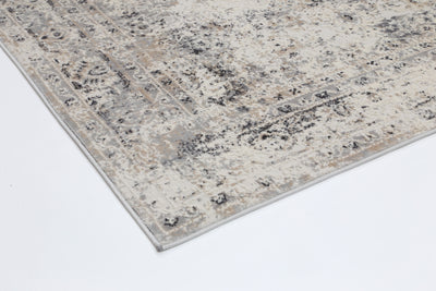 Amelia Beige Grey Contemporary Rug 160x230 cm