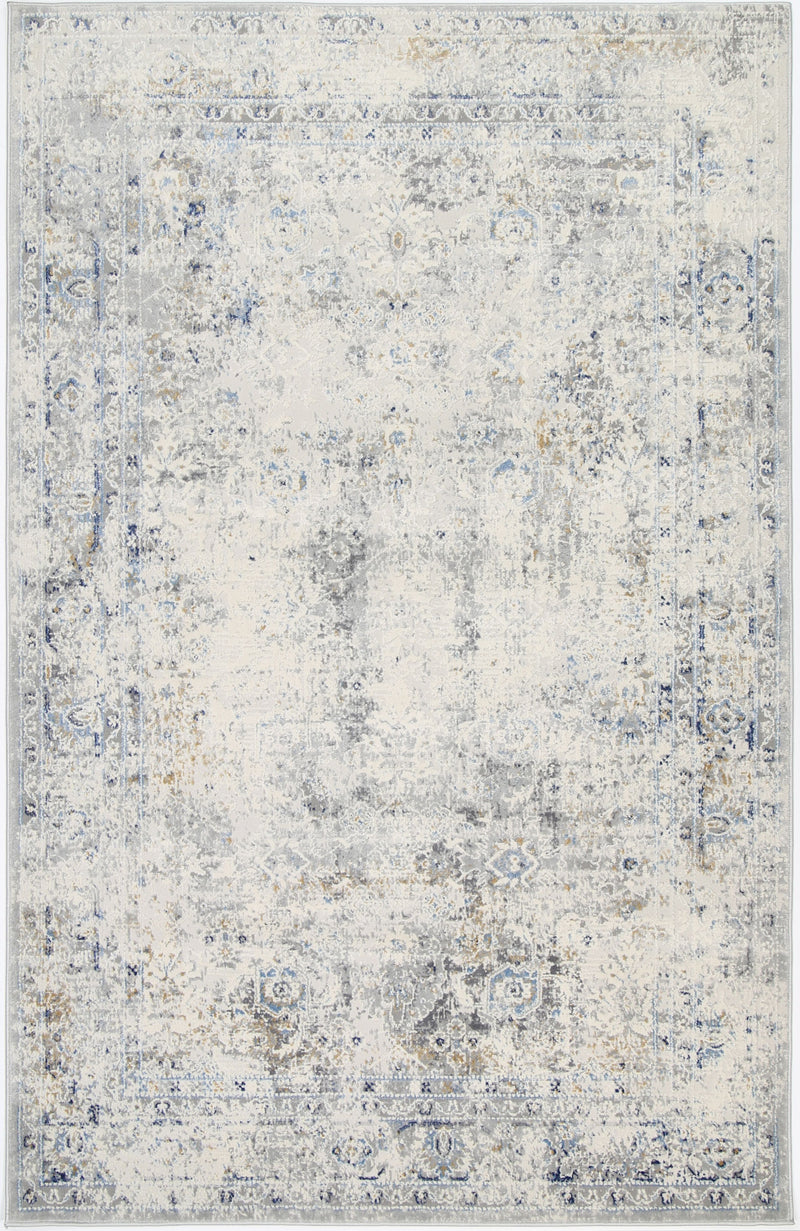 Amelia Navy Blue Contemporary Rug 160x230 cm