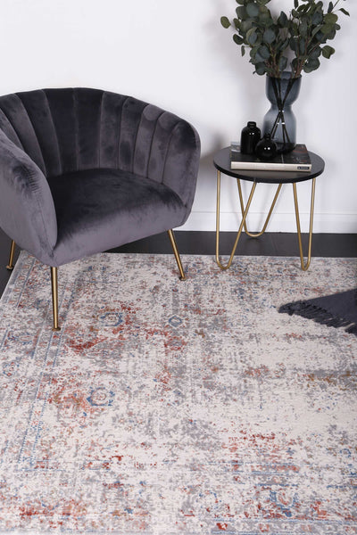 Amelia Multi Grey Contemporary Rug 160x230 cm