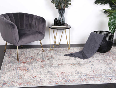 Amelia Multi Grey Contemporary Rug 160x230 cm