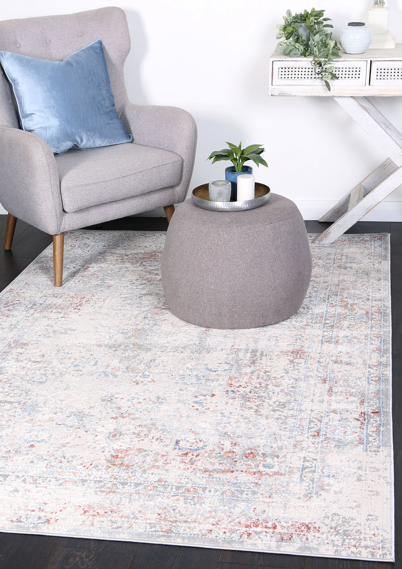 Amelia Multi Grey Contemporary Rug 160x230 cm