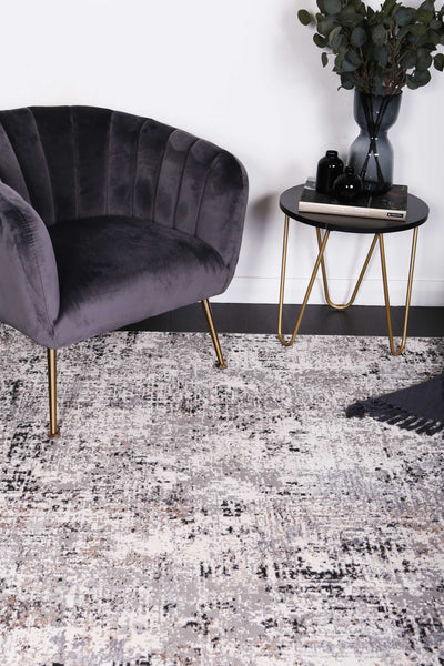 Amelia Grey Modern Rug 200x290 cm