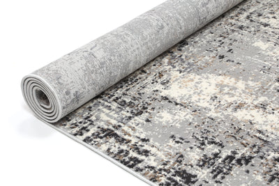 Amelia Grey Modern Rug 200x290 cm