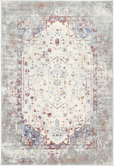 Amelia Grey Multi Contemporary Rug 200x290 cm