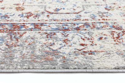 Amelia Grey Multi Contemporary Rug 200x290 cm