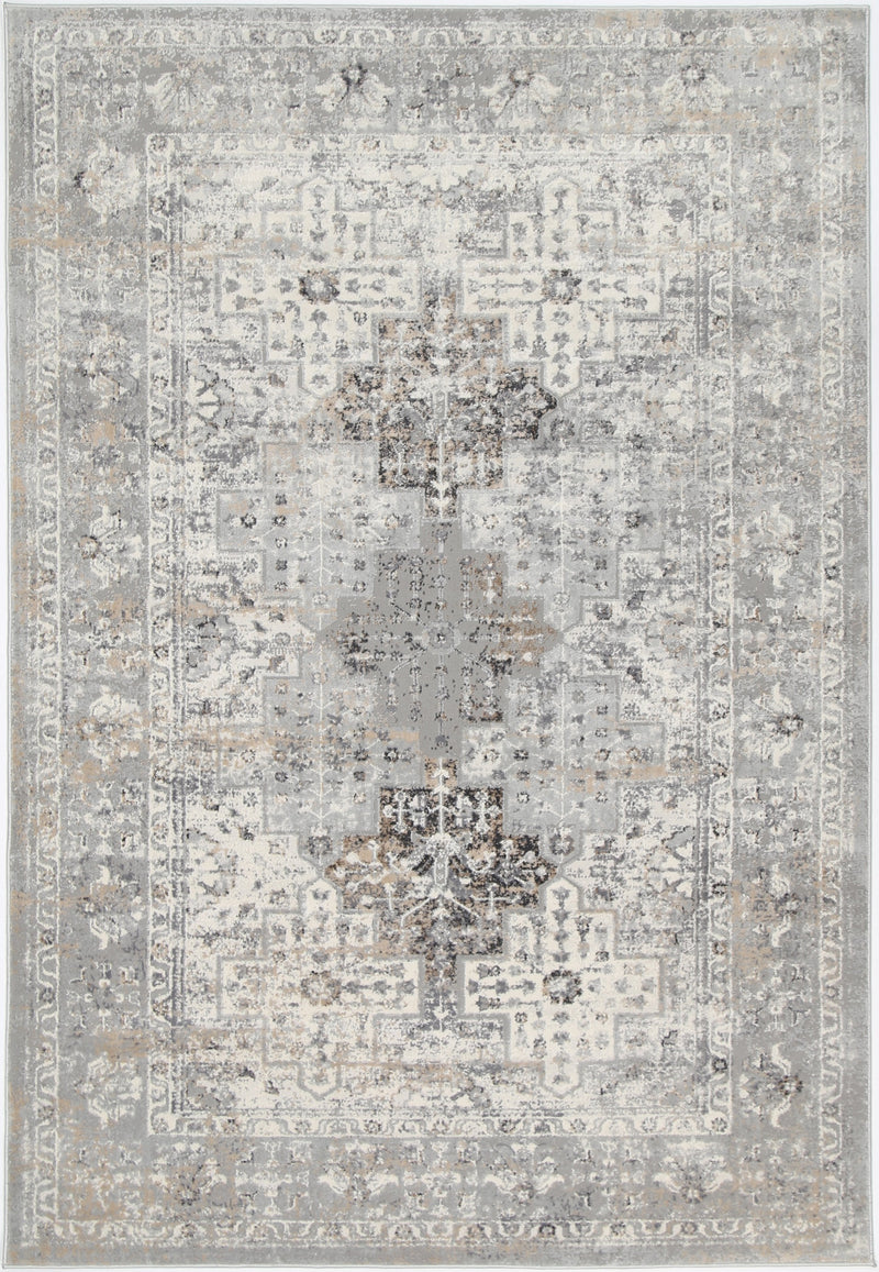 Amelia Grey Oriental Rug 200x290 cm