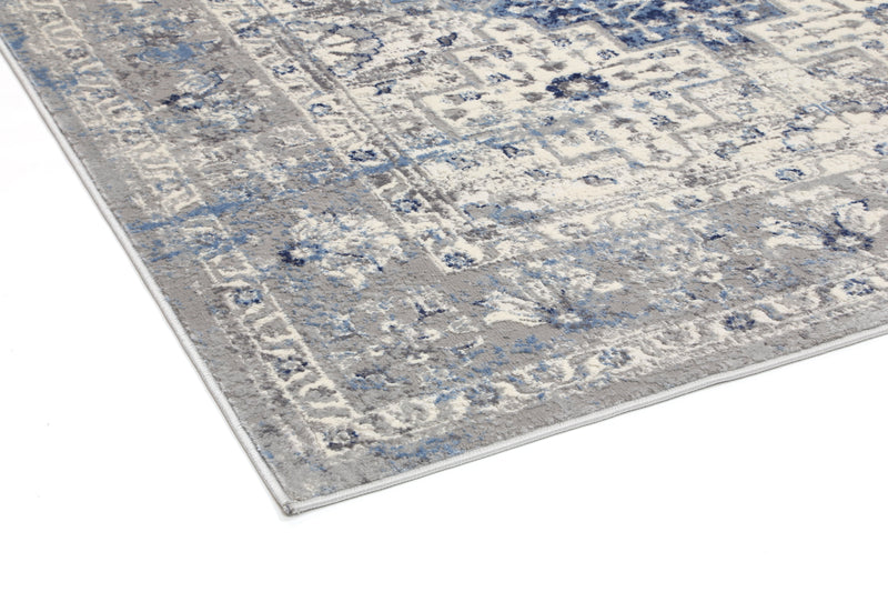 Amelia Navy Blue Oriental Rug 200x290 cm