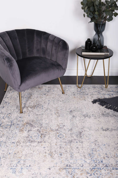 Amelia Navy Blue Contemporary Rug 200x290 cm