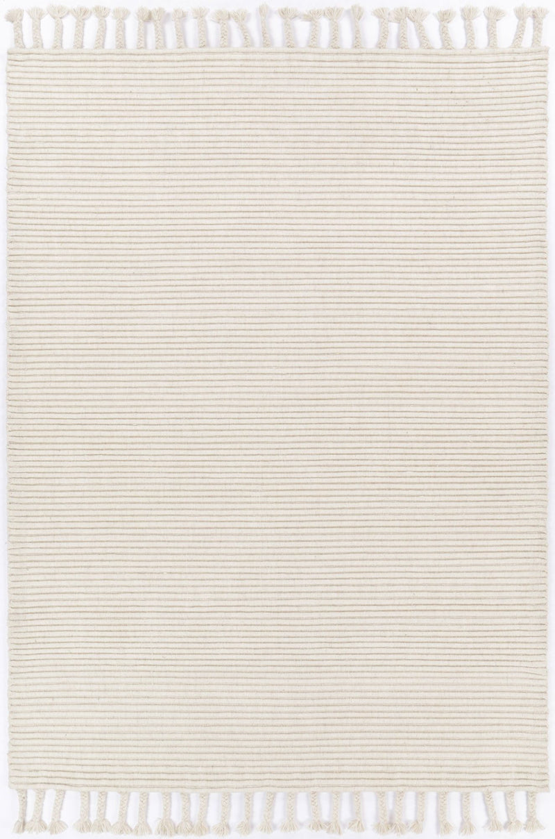 Leilani Modern Wool Cream Rug 160x230cm