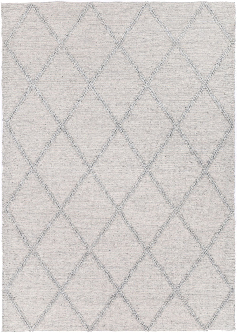 Leilani Diamond Braided Grey Rug 160x230cm