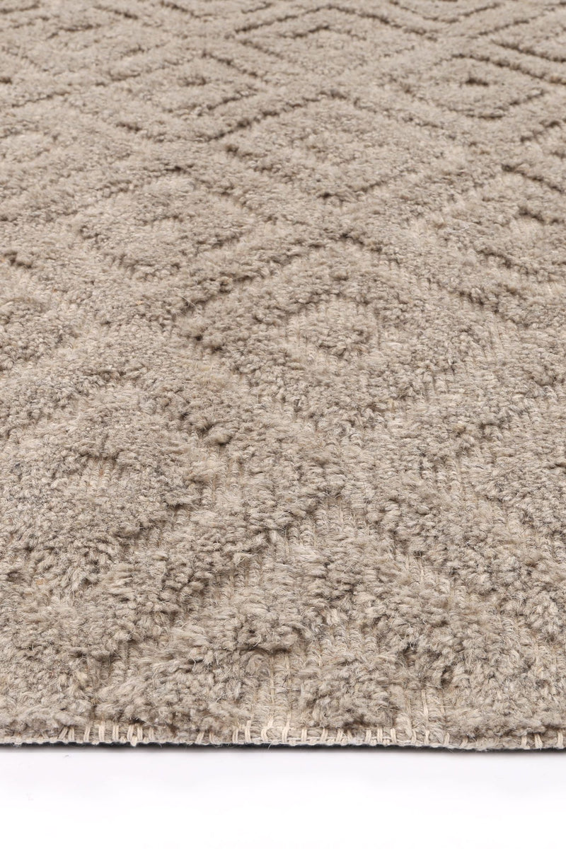 Leilani Plush Diamond Ash Rug 160x230cm