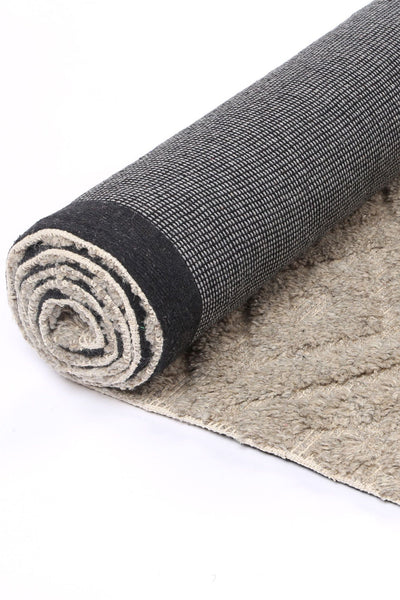 Leilani Plush Diamond Ash Rug 160x230cm