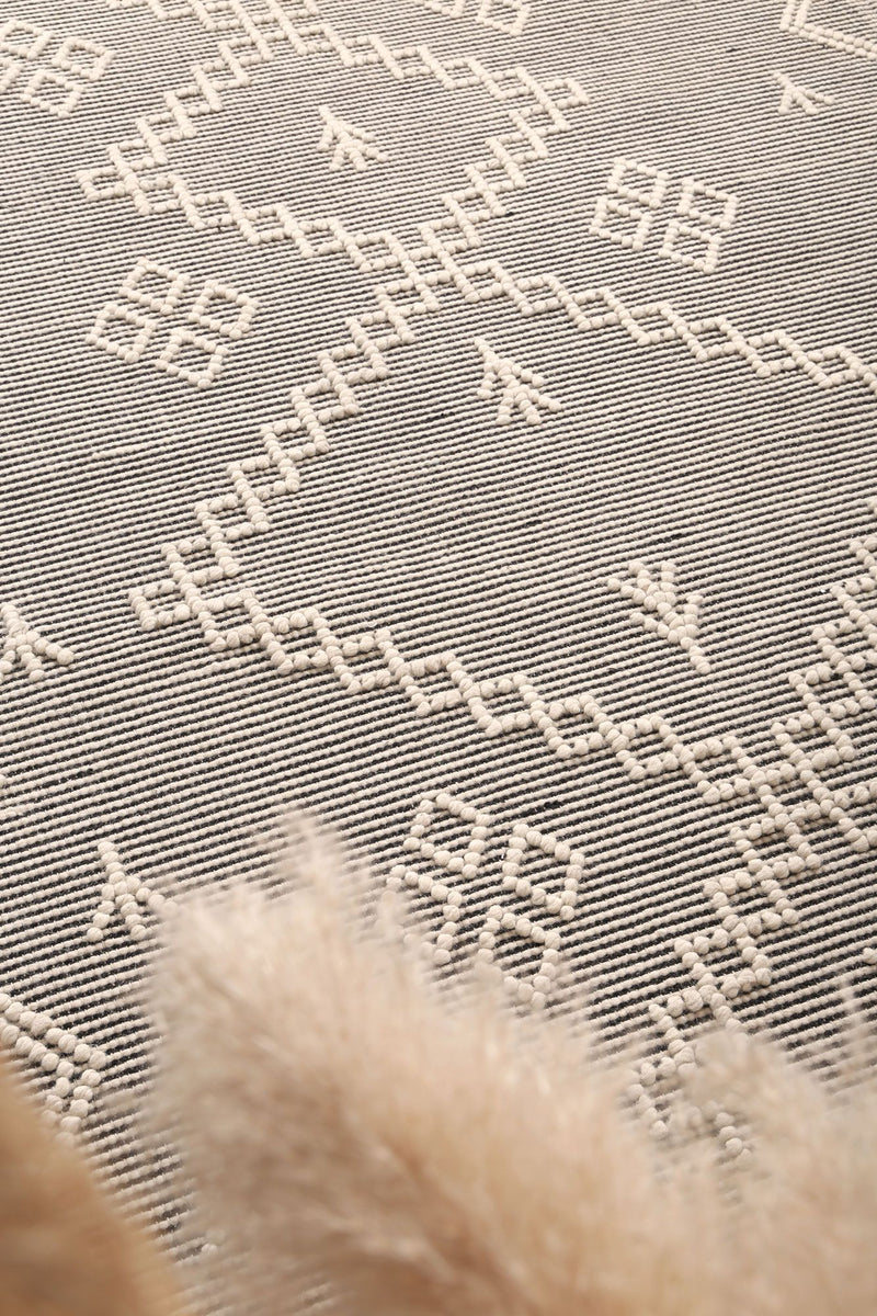 Leilani Boho Chic Cream Rug 160x230cm