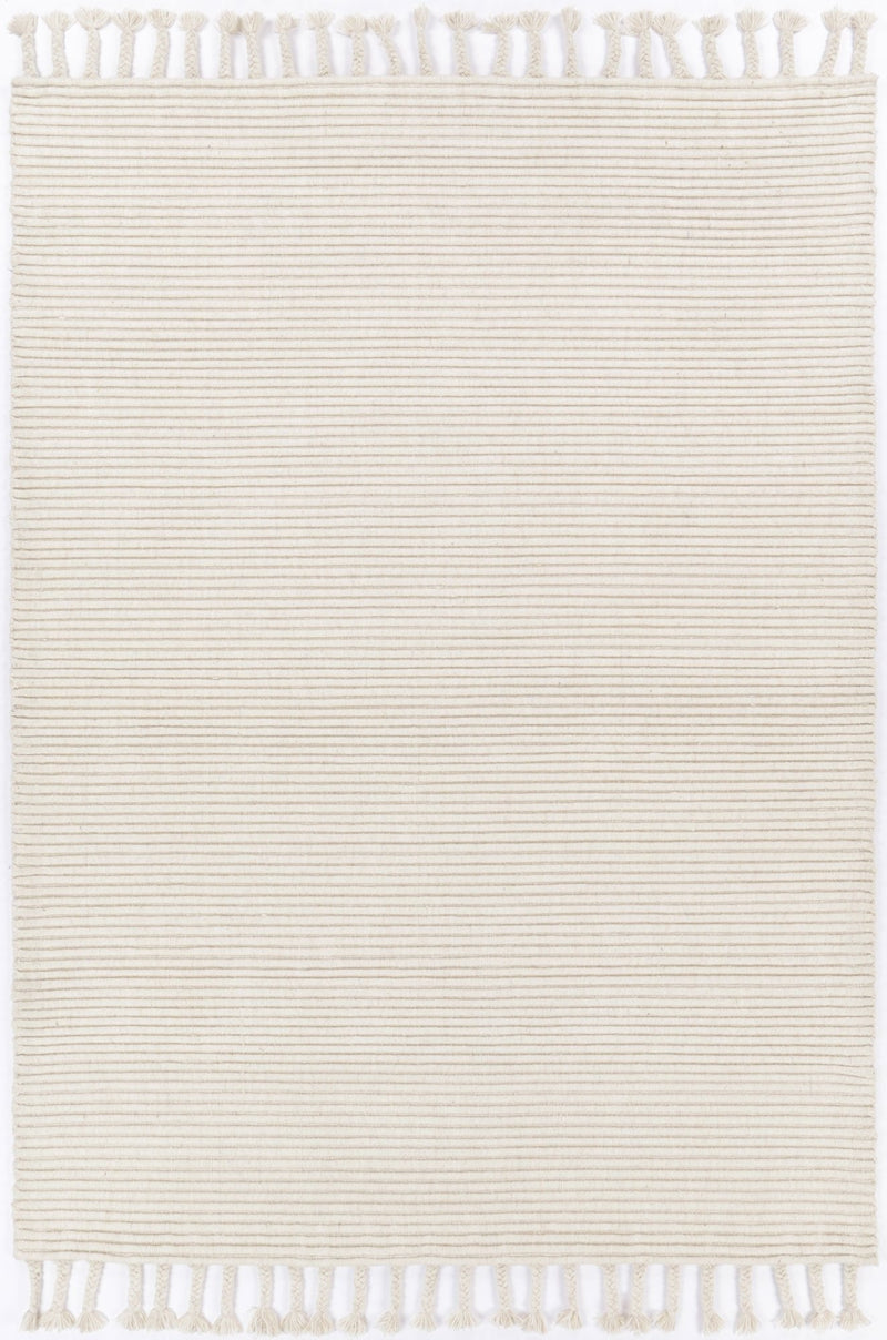 Leilani Modern Wool Cream Rug 240x330cm