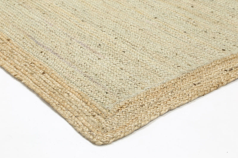 Hampton Light Pink Boarder Jute Rug 150x220cm