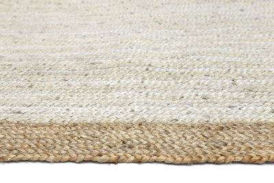 Hampton Light Pink Centre Jute Rug 190x280cm