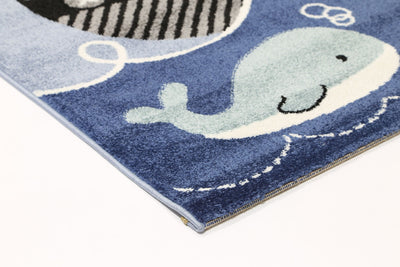 Nova Kids Blue Animal Arc Rug 160x230 cm