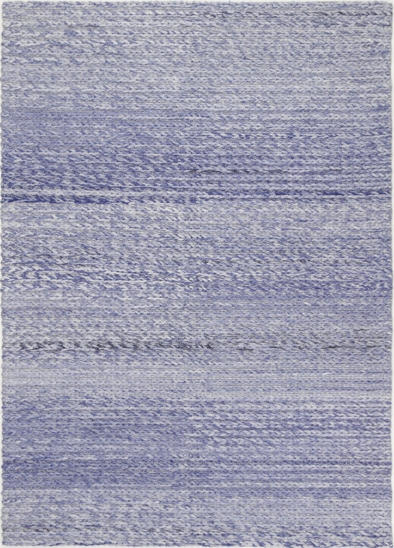 Zayna Cue Blue Wool Blend Rug 160x230cm