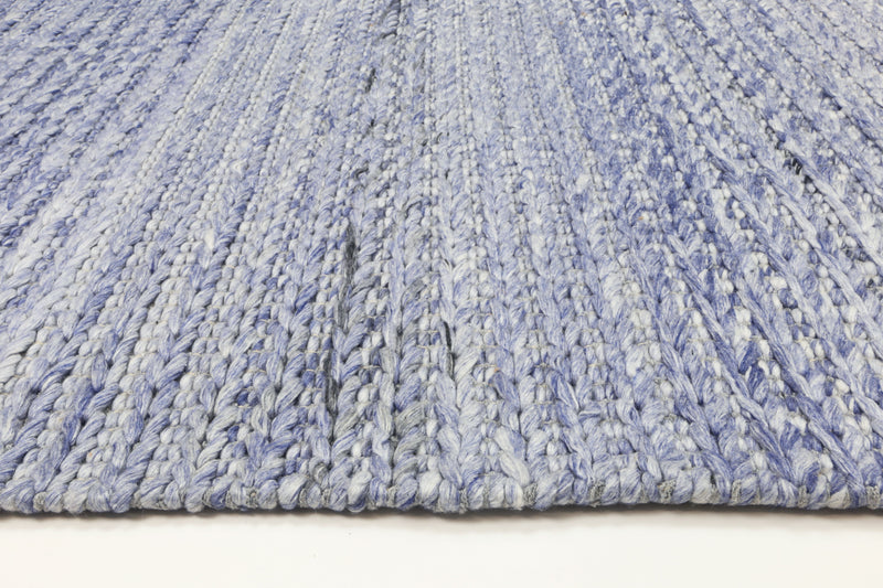 Zayna Cue Blue Wool Blend Rug 160x230cm