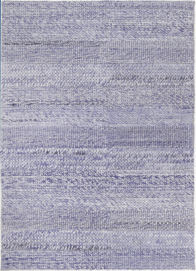 Zayna Grace Blue Wool Blend Rug 160x230cm