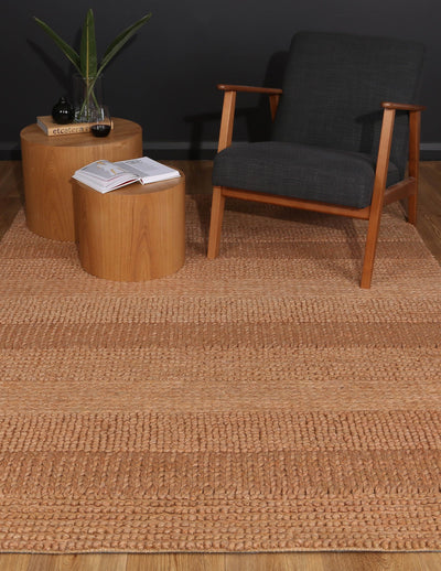 Zayna Grace Copper Wool Blend Rug 160x230cm