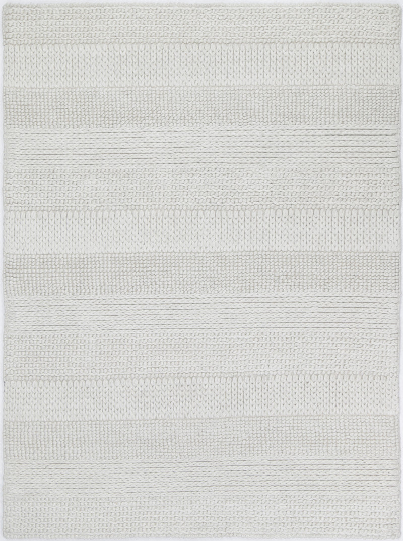 Zayna Grace White Wool Blend Rug 160x230cm