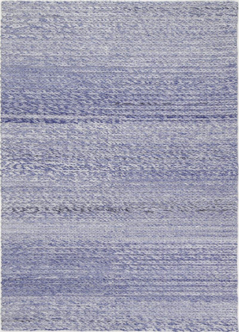 Zayna Cue Blue Wool Blend Rug 200x290cm