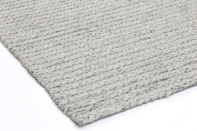 Zayna Cue Grey Wool Blend Rug 200x290cm