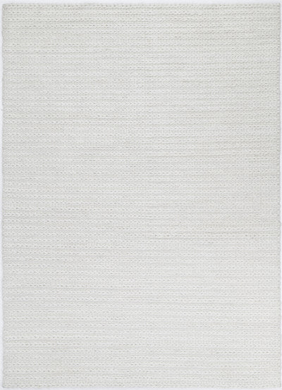 Zayna Cue White Wool Blend Rug 200x290cm