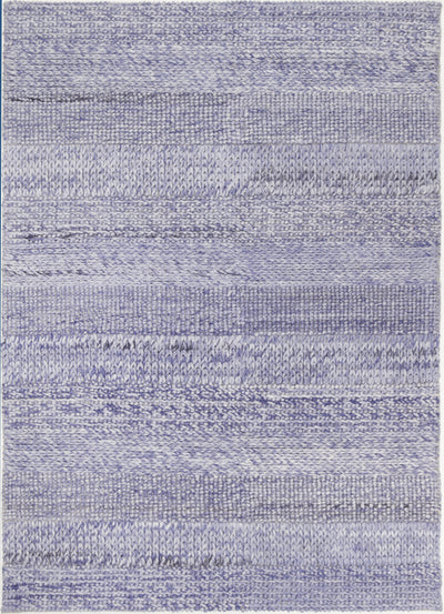 Zayna Grace Blue Wool Blend Rug 200x290cm