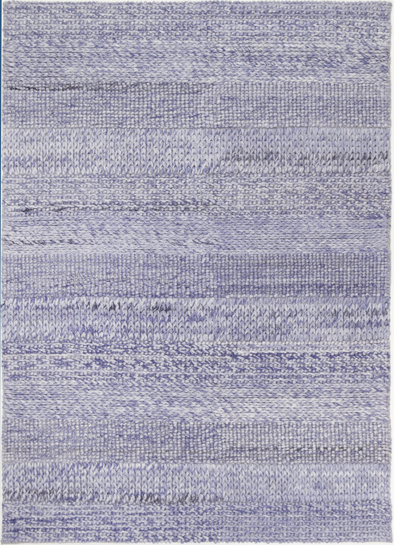 Zayna Grace Blue Wool Blend Rug 200x290cm