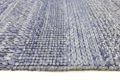 Zayna Grace Blue Wool Blend Rug 200x290cm