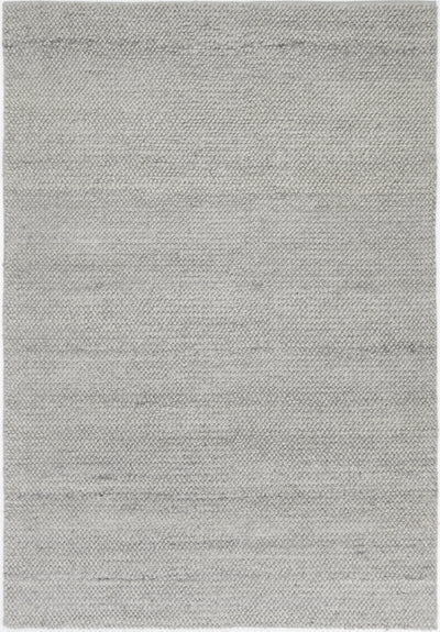 Zayna Loopy Grey Wool Blend Rug 200x290cm