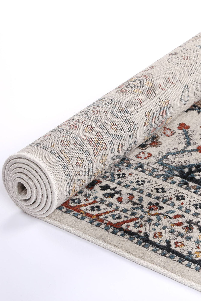 Talulla Oriental Multi Cream Rug 160x220cm