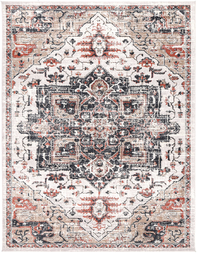 Talulla Oriental Light Grey Rug 200x280cm