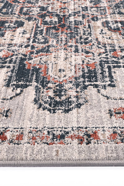 Talulla Oriental Light Grey Rug 200x280cm