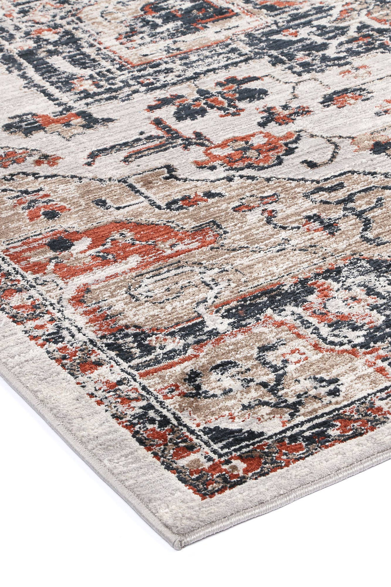 Talulla Oriental Light Grey Rug 200x280cm