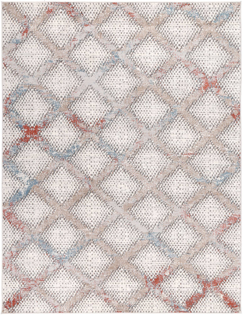 Talulla Diamond Cream Rug 240x320cm