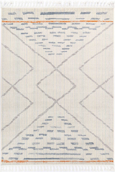 Pasto Tribal Light Grey Rug 160x230cm